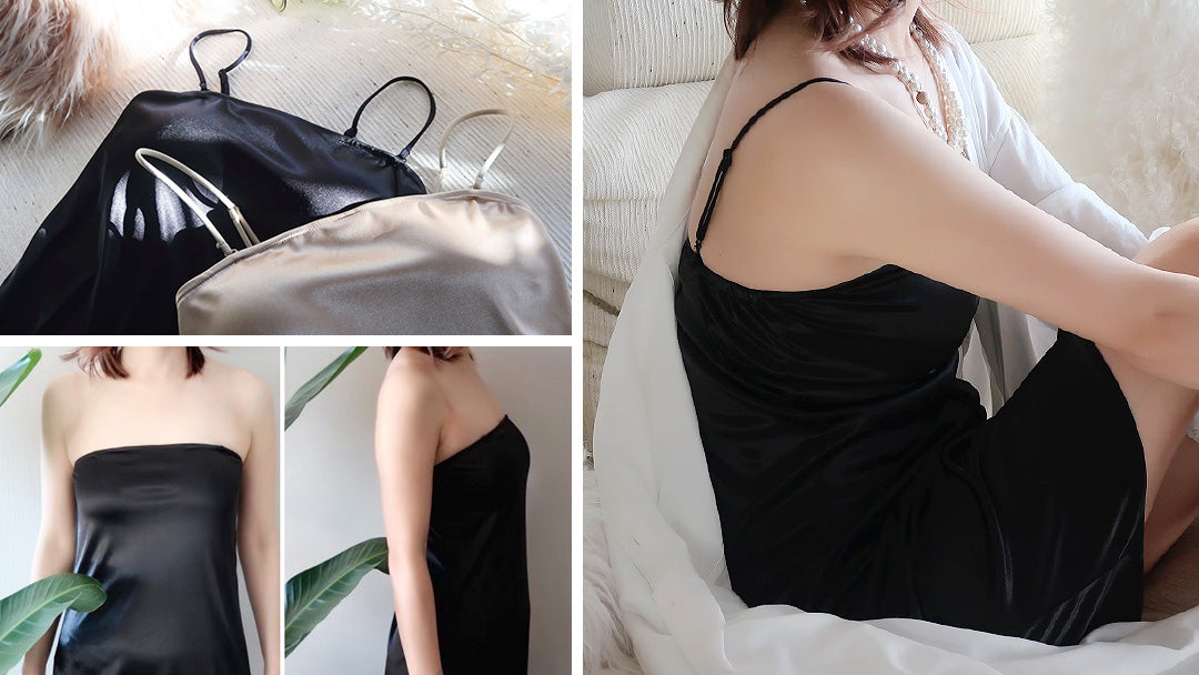 ドレスの透け・響きを解決!カップ付きペチコートで美シルエット【インナー特集】