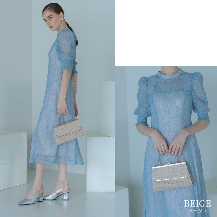 結婚式 BAG バッグ おしゃれ 人気 ふくさ ハンドバッグ サブバッグ かわいい トレンド クラッチバッグ レース 二次会