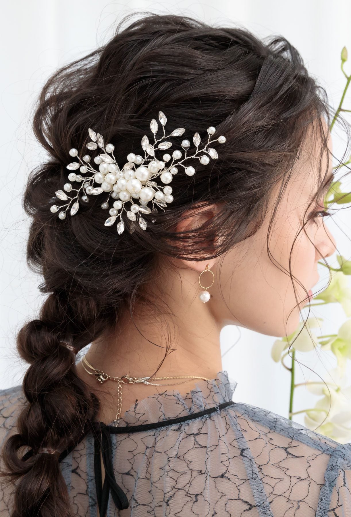 結婚式 ヘアアクセサリー バレッタ かわいい ヘアピン おしゃれ 人気 韓国 ランキング ゴールド 二次会 謝恩会 パーティー ヘアアクセ ヘッドドレス