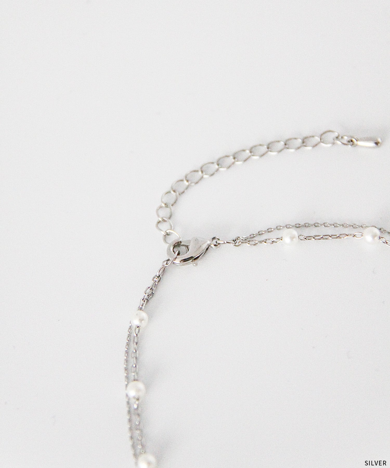 2連パールネックレス 10195