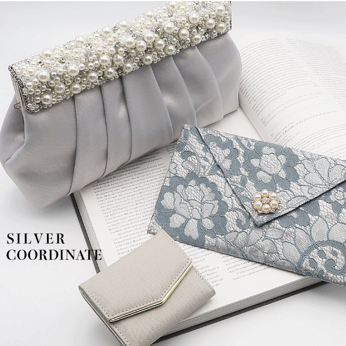 結婚式 BAG バッグ おしゃれ 人気 ふくさ ハンドバッグ サブバッグ かわいい トレンド クラッチバッグ レース 二次会