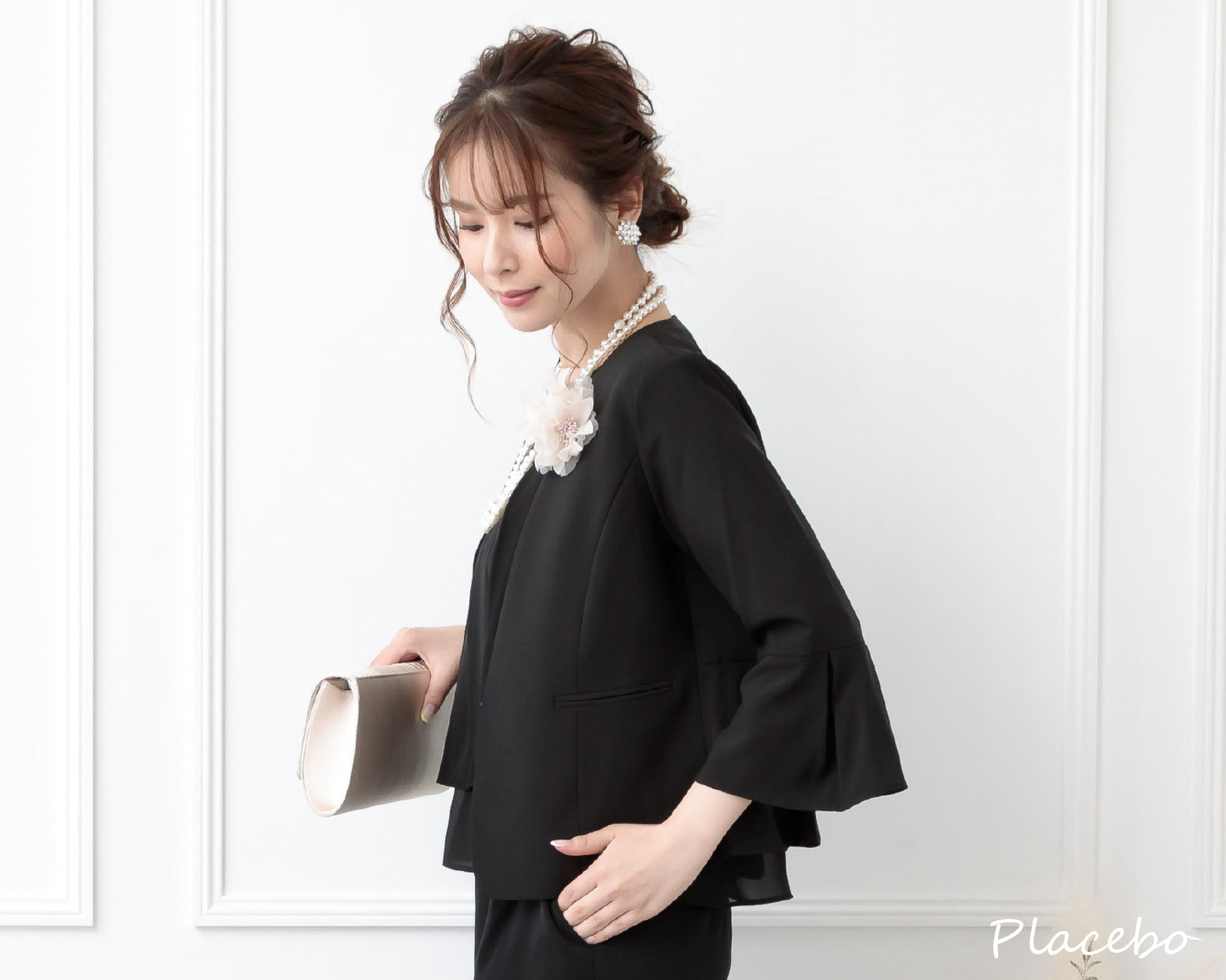 おしゃれ 人気 かわいい 結婚式 ジャケット ボレロ ショール ドレス お呼ばれ 二次会 謝恩会 お見合い 伸縮性 動きやすい ショールカラー ボレロ 二次会 お見合い 通勤コーデ セレモニー ママ 母 式