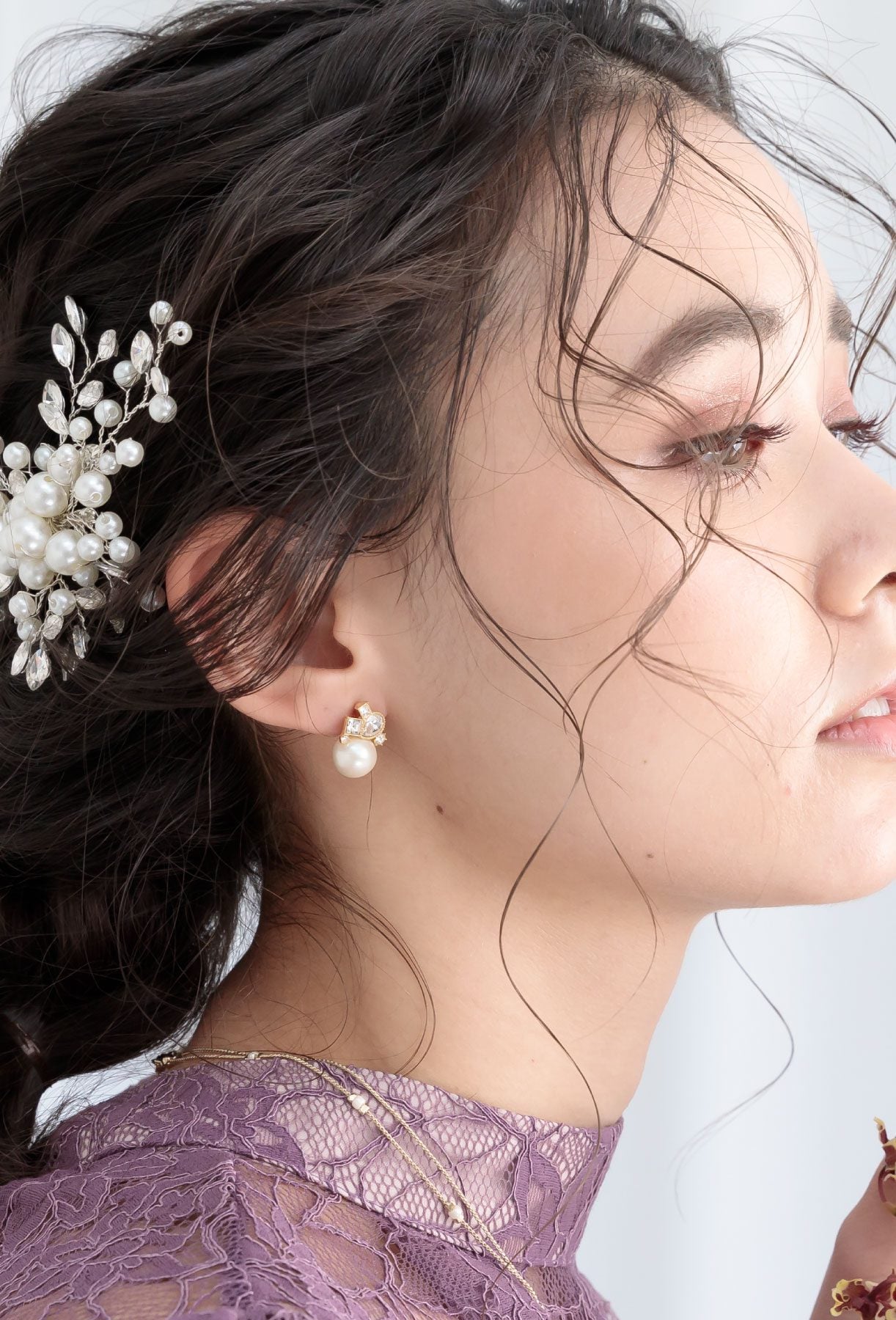 アレルギー対応 金アレ 結婚式 おしゃれ ピアス イヤリング 人気 トレンド 韓国 ビジュー パール 二次会 インスタグラマー ゴールド アクセサリー