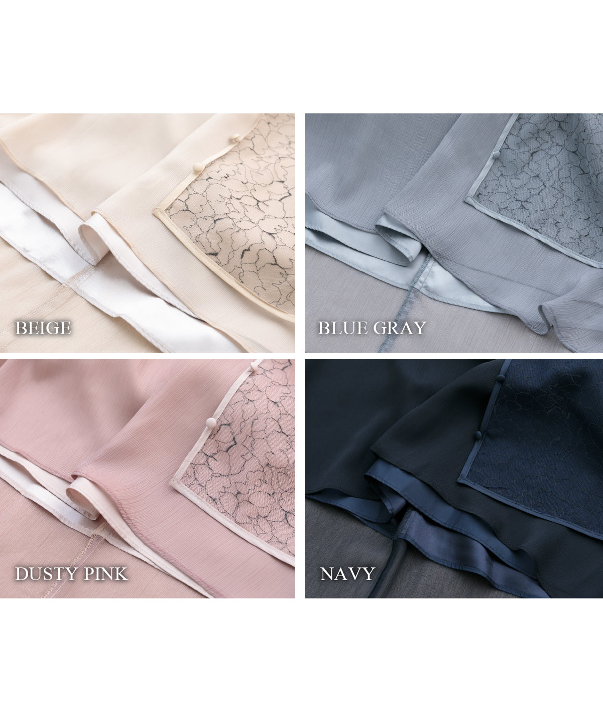 【S~4L】レースボレロ付き2WAYドレス 105027ダスティピンク