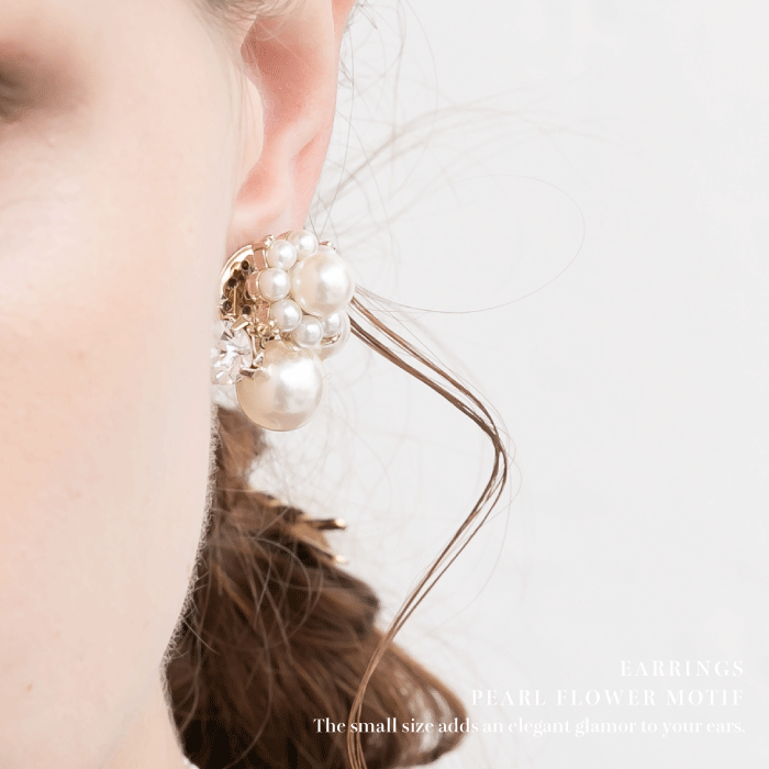 結婚式 おしゃれ ピアス イヤリング 人気 トレンド 韓国 ビジュー パール 二次会 インスタグラマー ゴールド アクセサリー