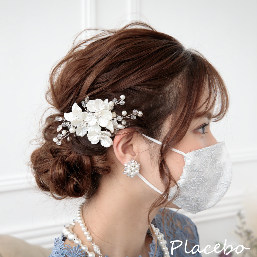 結婚式 ヘアアクセサリー バレッタ かわいい ヘアピン おしゃれ 人気 韓国 ランキング ゴールド 二次会 謝恩会 パーティー ヘアアクセ ヘッドドレス