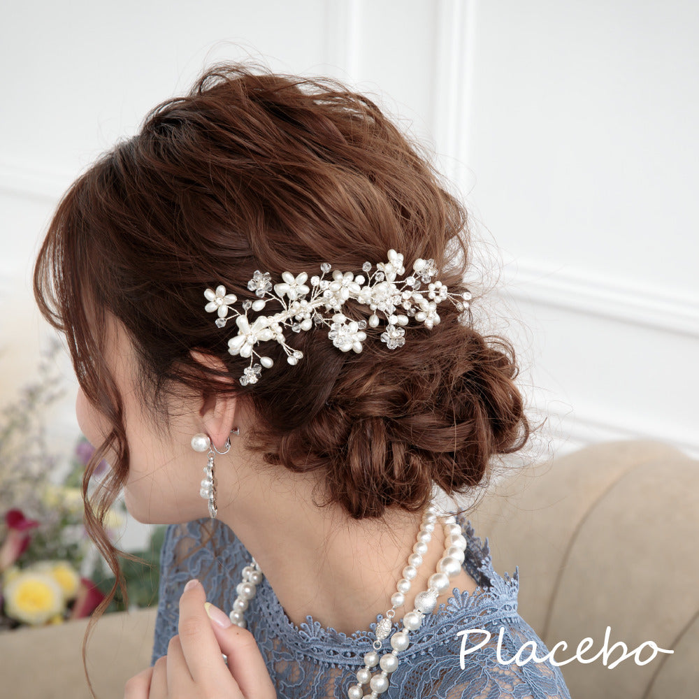 結婚式 ヘアアクセサリー バレッタ かわいい ヘアピン おしゃれ 人気 韓国 ランキング ゴールド 二次会 謝恩会 パーティー ヘアアクセ ヘッドドレス