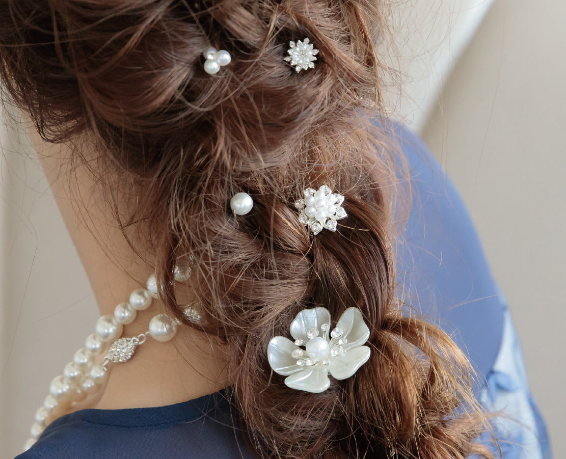 結婚式 ヘアアクセサリー バレッタ かわいい ヘアピン おしゃれ 人気 韓国 ランキング ゴールド 二次会 謝恩会 パーティー ヘアアクセ ヘッドドレス