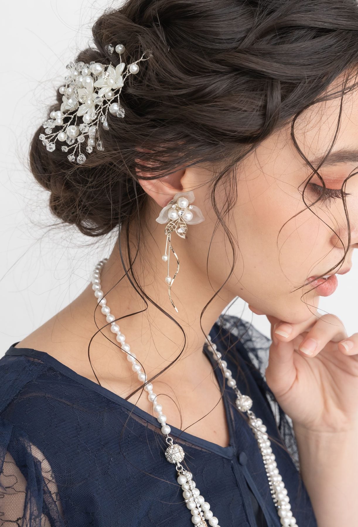 結婚式 おしゃれ ピアス イヤリング 人気 トレンド 韓国 ビジュー パール 二次会 インスタグラマー ゴールド アクセサリー