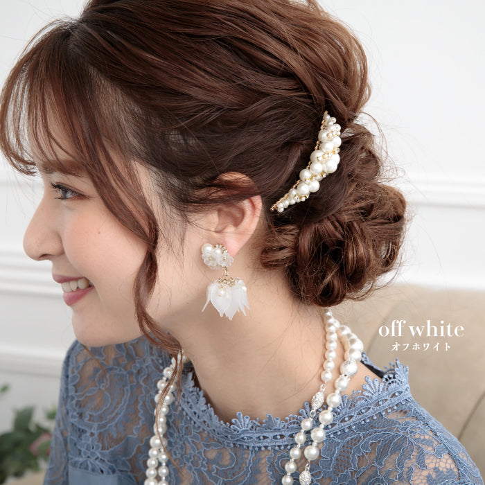結婚式 おしゃれ ピアス イヤリング 人気 トレンド 韓国 ビジュー パール 二次会 インスタグラマー ゴールド アクセサリー
