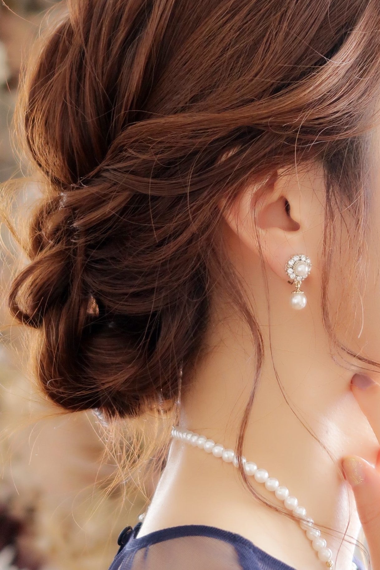 結婚式 おしゃれ ピアス イヤリング 人気 トレンド 韓国 ビジュー パール 二次会 インスタグラマー ゴールド アクセサリー