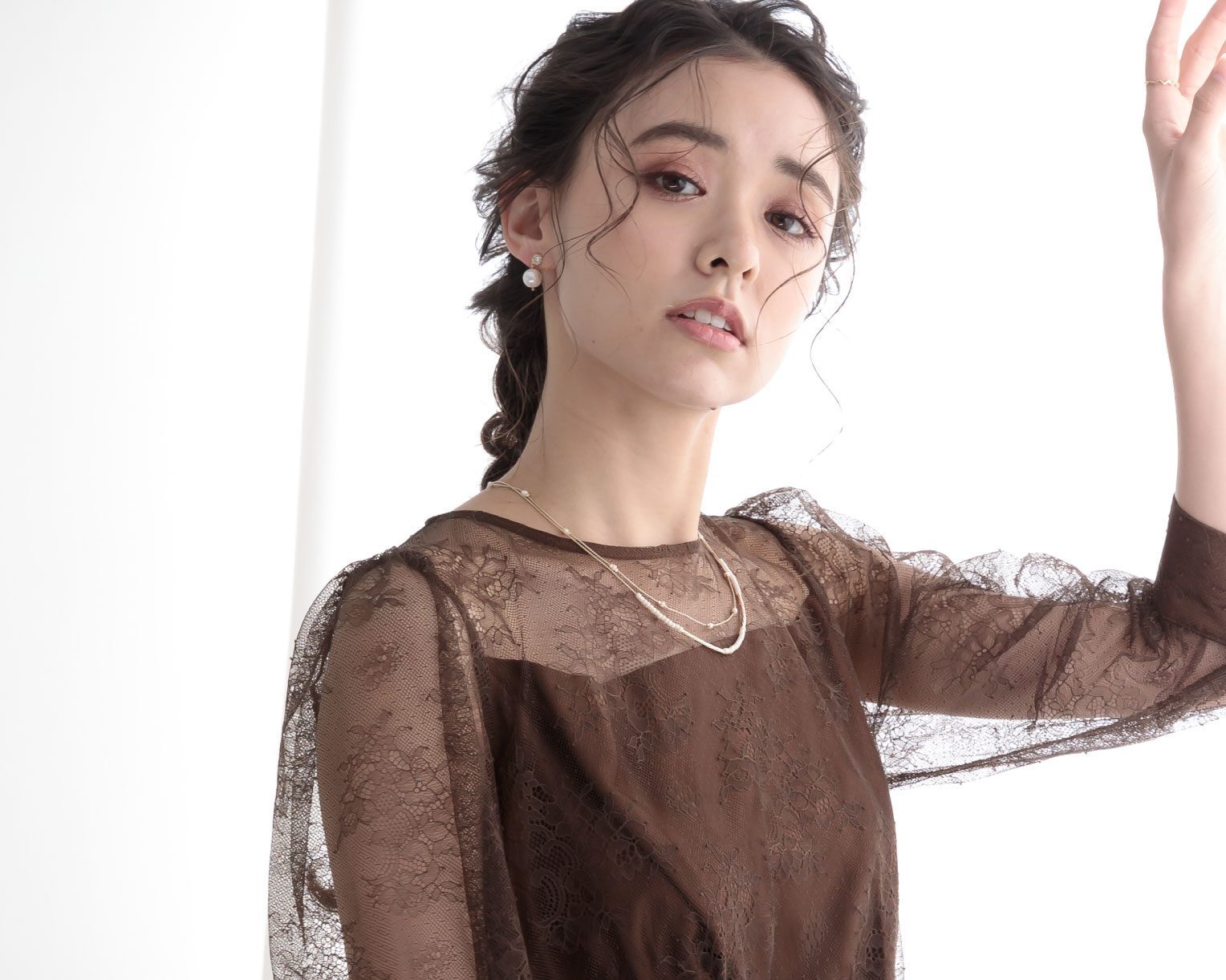 おしゃれ ネックレス かわいい 結婚式 人気 トレンド 二次会 華奢 ゴールド 韓国 インスタグラマー 最新 パール