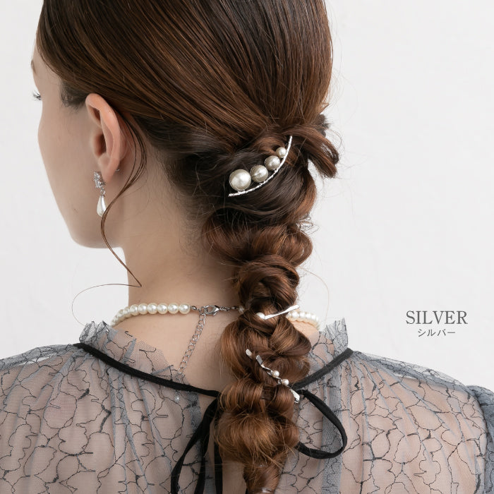 結婚式 ヘアアクセサリー バレッタ かわいい ヘアピン おしゃれ 人気 韓国 ランキング ゴールド 二次会 謝恩会 パーティー ヘアアクセ ヘッドドレス