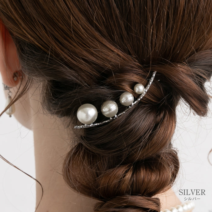結婚式 ヘアアクセサリー バレッタ かわいい ヘアピン おしゃれ 人気 韓国 ランキング ゴールド 二次会 謝恩会 パーティー ヘアアクセ ヘッドドレス