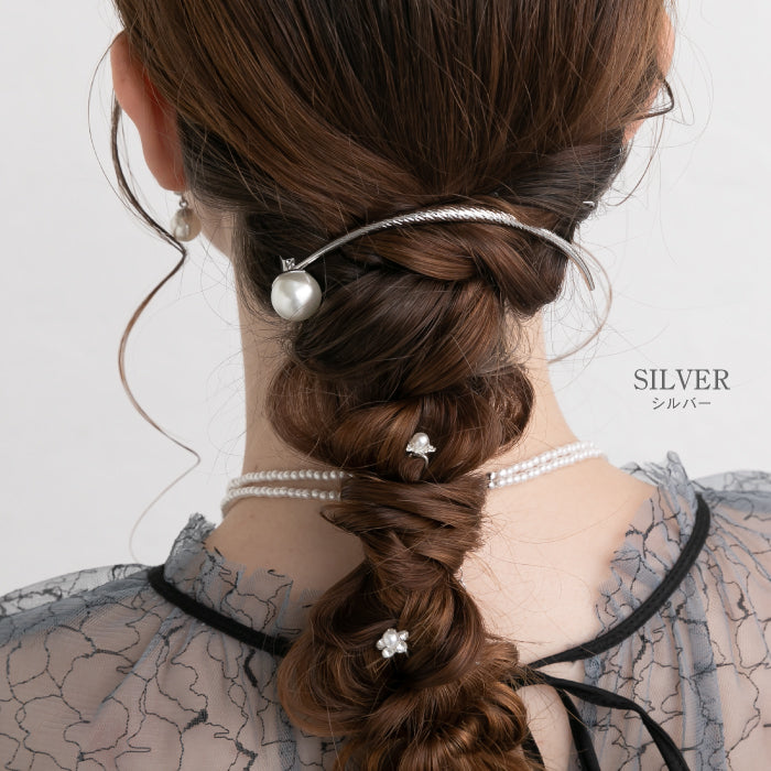 結婚式 ヘアアクセサリー バレッタ かわいい ヘアピン おしゃれ 人気 韓国 ランキング ゴールド 二次会 謝恩会 パーティー ヘアアクセ ヘッドドレス