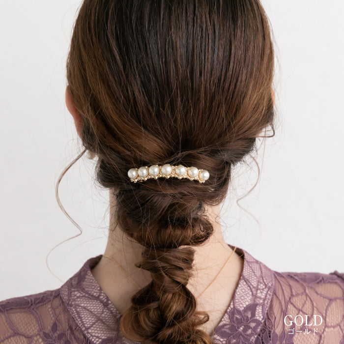 結婚式 ヘアアクセサリー バレッタ かわいい ヘアピン おしゃれ 人気 韓国 ランキング ゴールド 二次会 謝恩会 パーティー ヘアアクセ ヘッドドレス