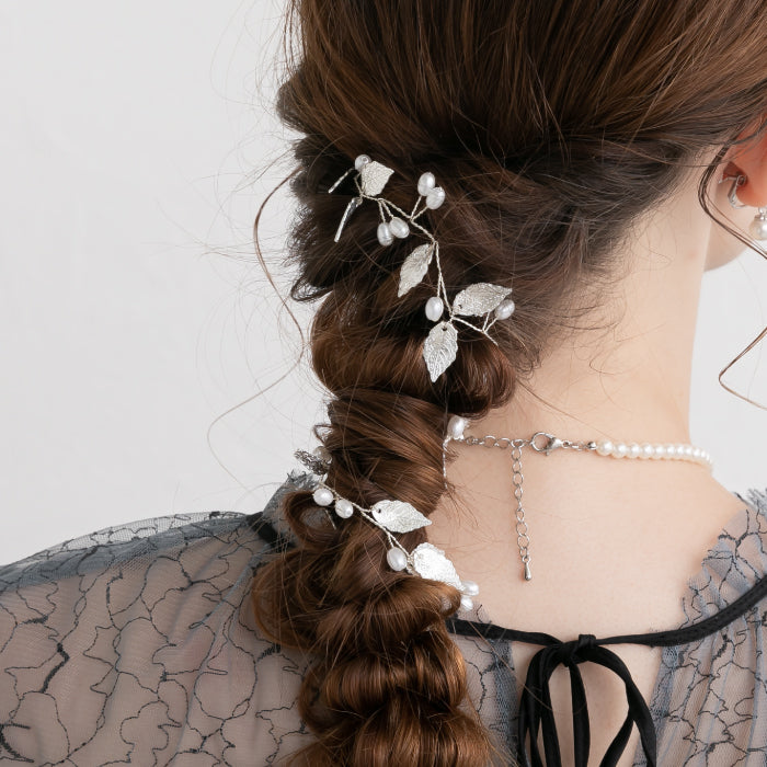 結婚式 ヘアアクセサリー バレッタ かわいい ヘアピン おしゃれ 人気 韓国 ランキング ゴールド 二次会 謝恩会 パーティー ヘアアクセ ヘッドドレス
