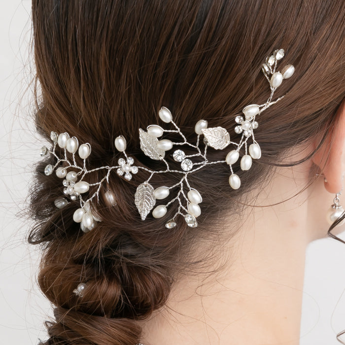 結婚式 ヘアアクセサリー バレッタ かわいい ヘアピン おしゃれ 人気 韓国 ランキング ゴールド 二次会 謝恩会 パーティー ヘアアクセ ヘッドドレス