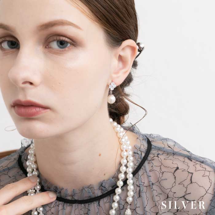 結婚式 おしゃれ ピアス イヤリング 人気 トレンド 韓国 ビジュー パール 二次会 インスタグラマー ゴールド アクセサリー