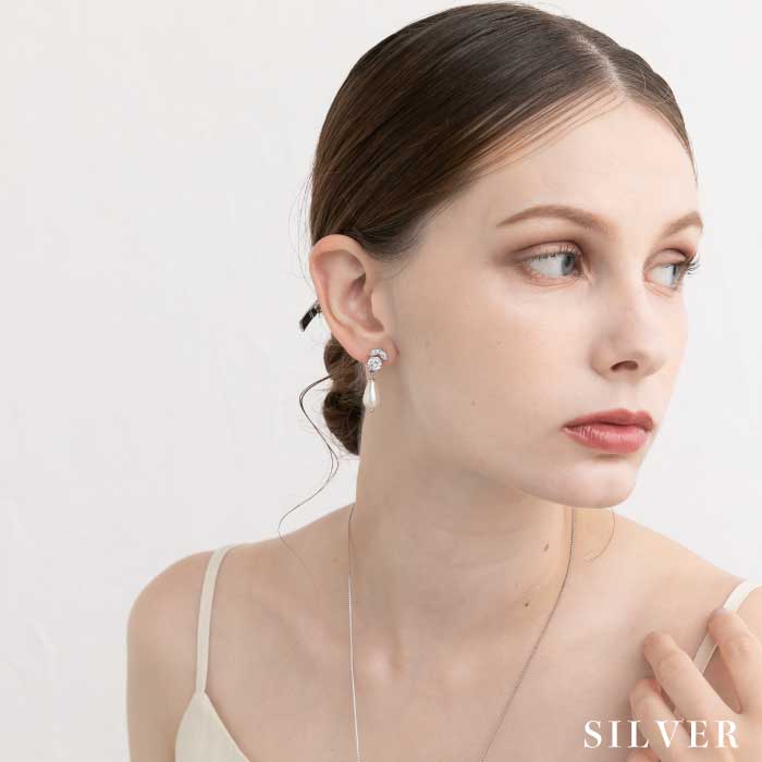 結婚式 おしゃれ ピアス イヤリング 人気 トレンド 韓国 ビジュー パール 二次会 インスタグラマー ゴールド アクセサリー