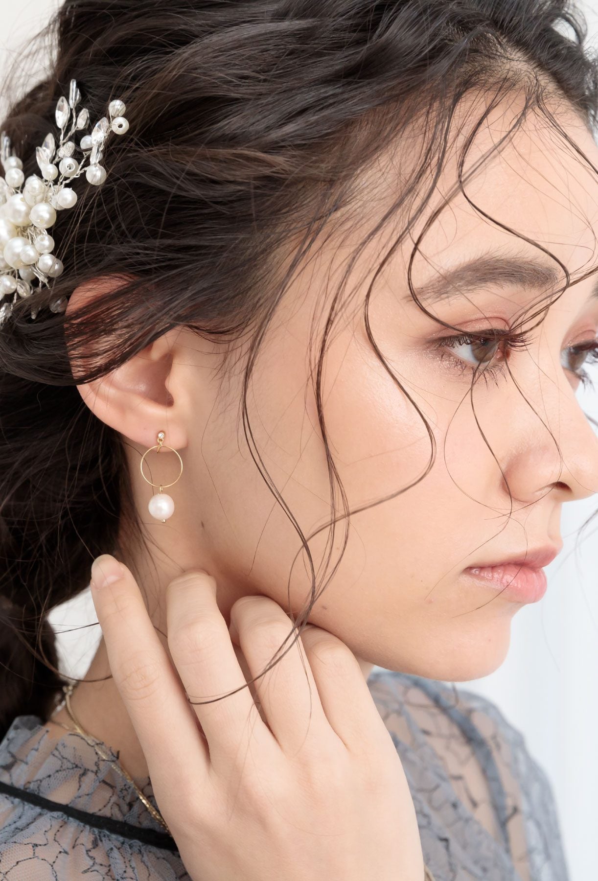 アレルギー対応 金アレ 結婚式 おしゃれ ピアス イヤリング 人気 トレンド 韓国 ビジュー パール 二次会 インスタグラマー ゴールド アクセサリー