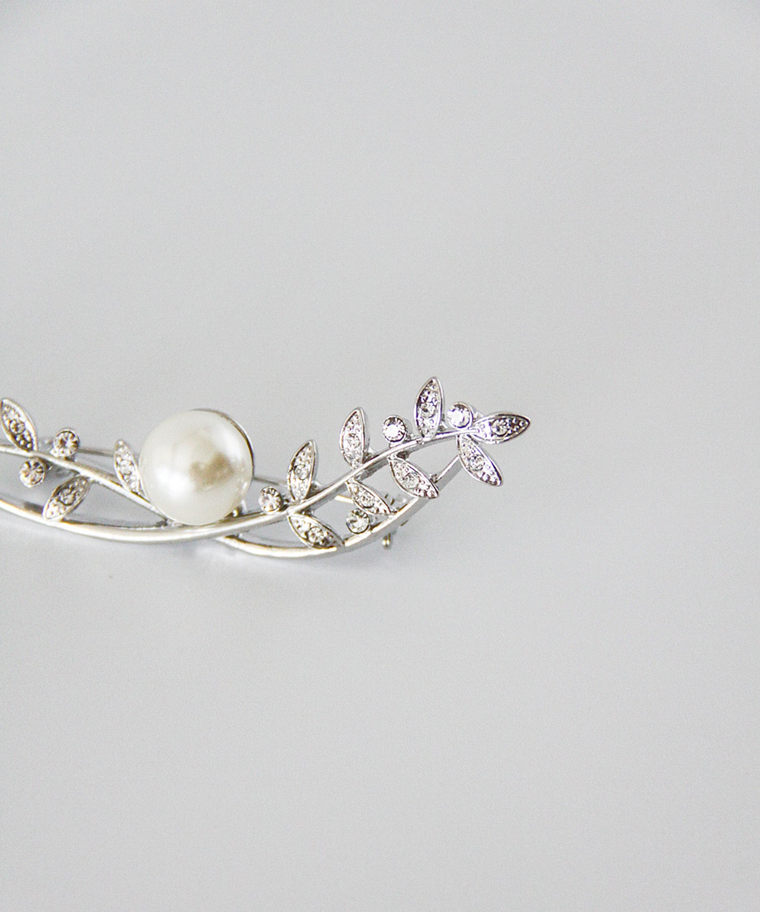 ブローチ2点セット(リーフパール) 56047