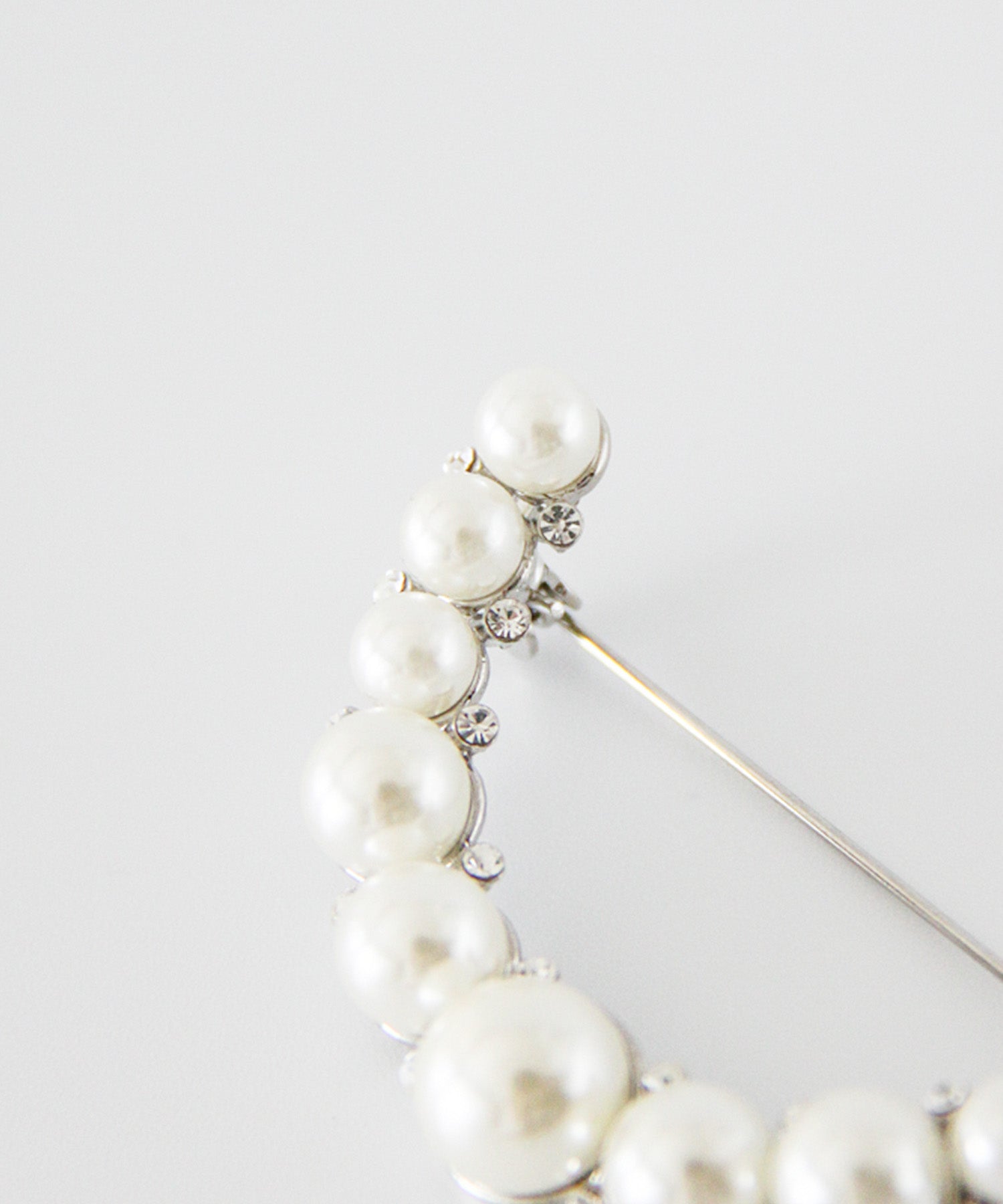 ブローチ2点セット(アーチパール) 56048