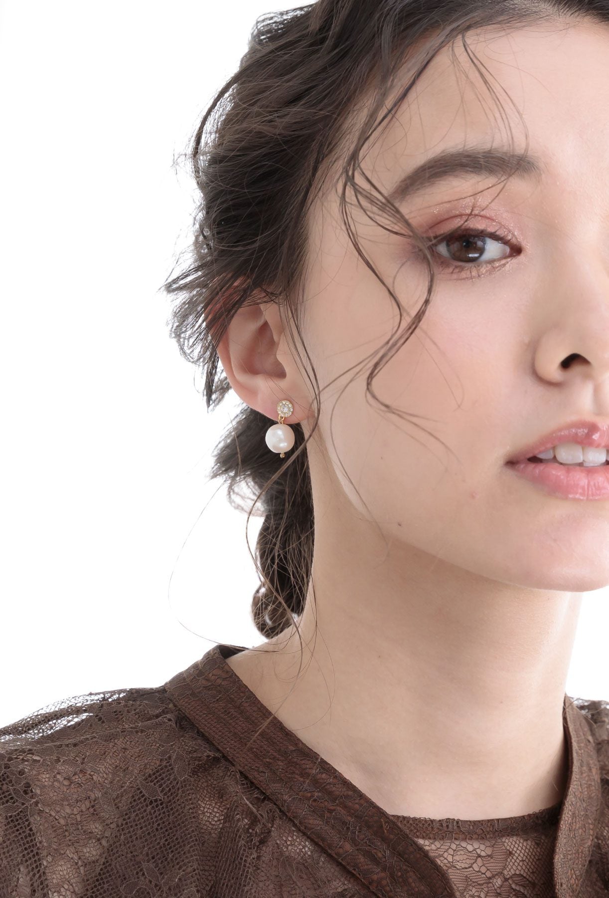 アレルギー対応 金アレ 結婚式 おしゃれ ピアス イヤリング 人気 トレンド 韓国 ビジュー パール 二次会 インスタグラマー ゴールド アクセサリー
