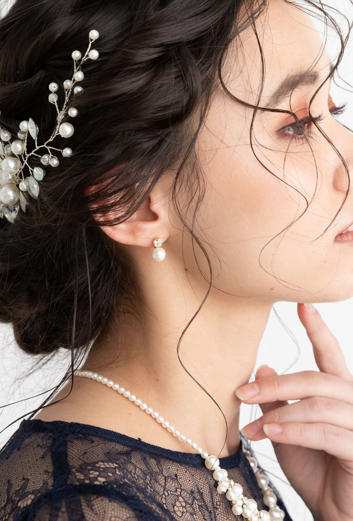 アレルギー対応 金アレ 結婚式 おしゃれ ピアス イヤリング 人気 トレンド 韓国 ビジュー パール 二次会 インスタグラマー ゴールド アクセサリー