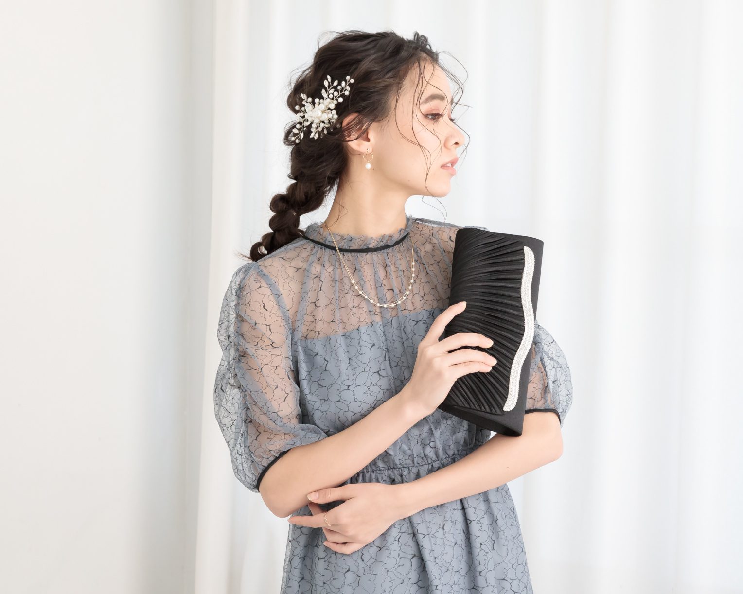 結婚式 BAG バッグ おしゃれ 人気 ふくさ ハンドバッグ サブバッグ かわいい トレンド クラッチバッグ レース 二次会