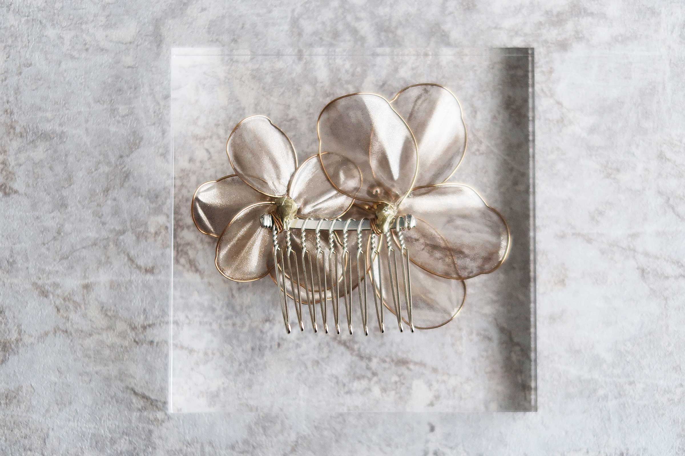 antique flowerコーム bh002