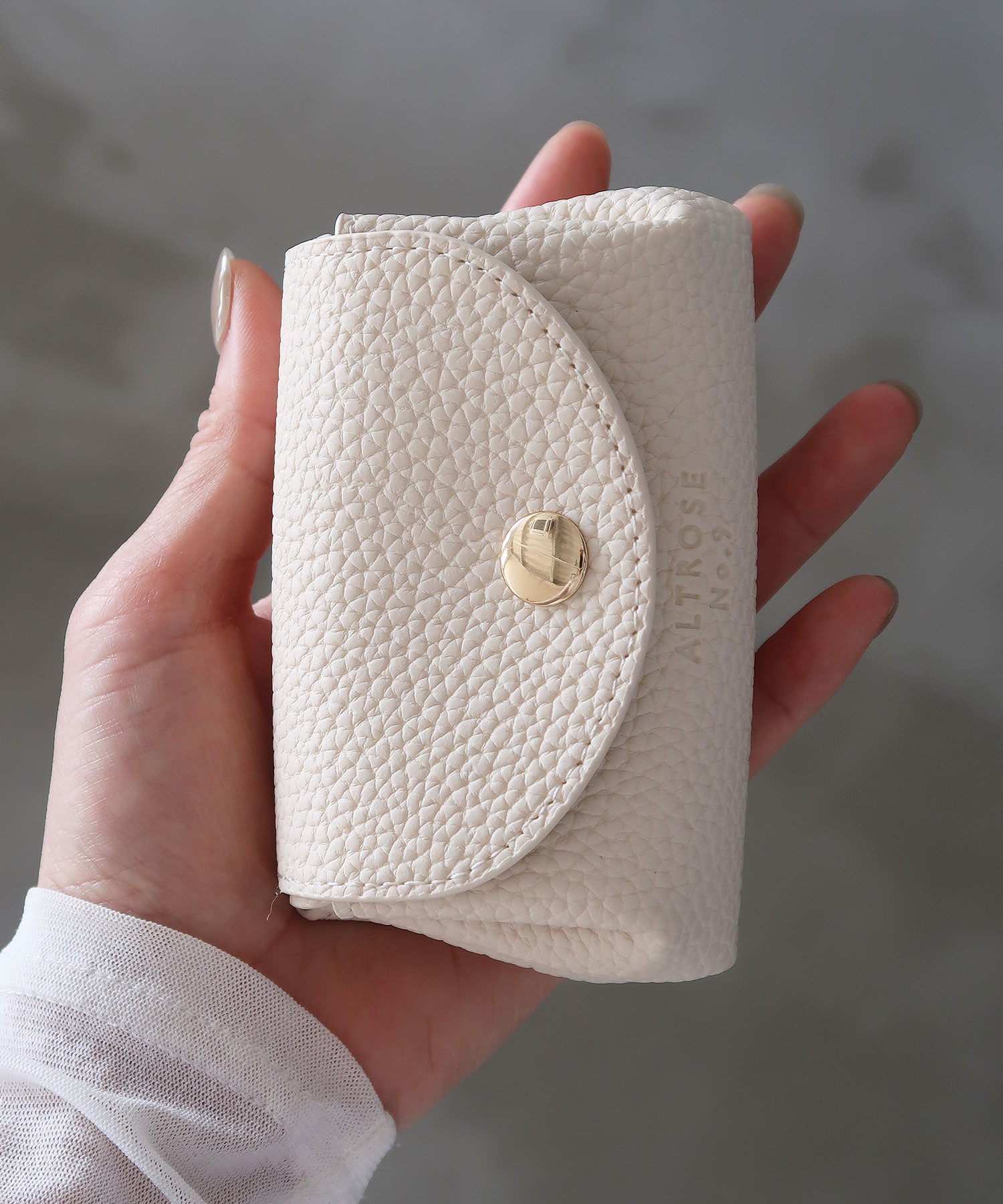 【 ALTROSE 】 レディース ミニ財布 シボ ドーラ rb332403