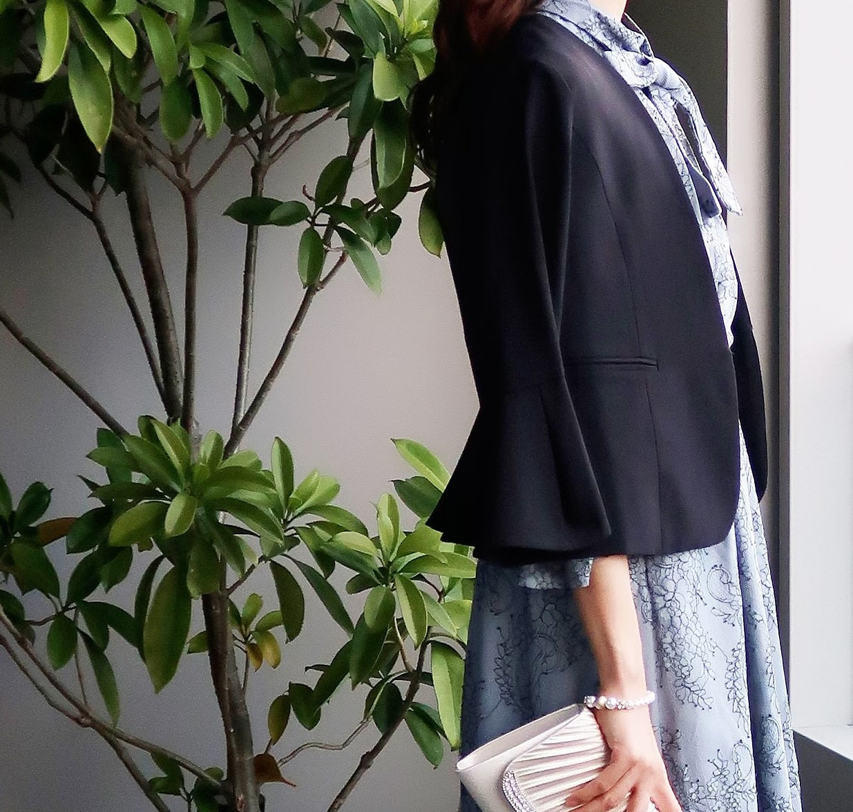 おしゃれ 人気 かわいい 結婚式 ジャケット ボレロ ショール ドレス お呼ばれ 二次会 謝恩会 お見合い 伸縮性 動きやすい ショールカラー ボレロ 二次会 お見合い 通勤コーデ セレモニー ママ 母 式