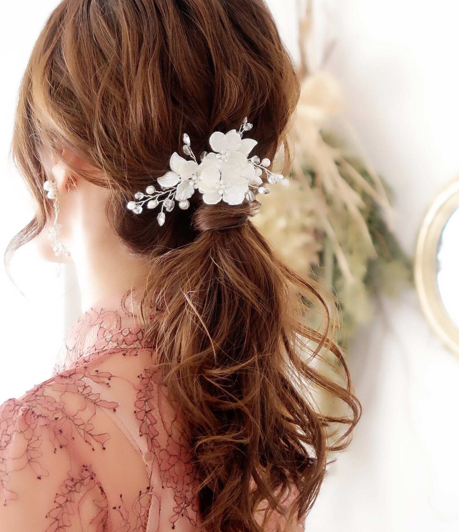 結婚式 ヘアアクセサリー バレッタ かわいい ヘアピン おしゃれ 人気 韓国 ランキング ゴールド 二次会 謝恩会 パーティー ヘアアクセ ヘッドドレス