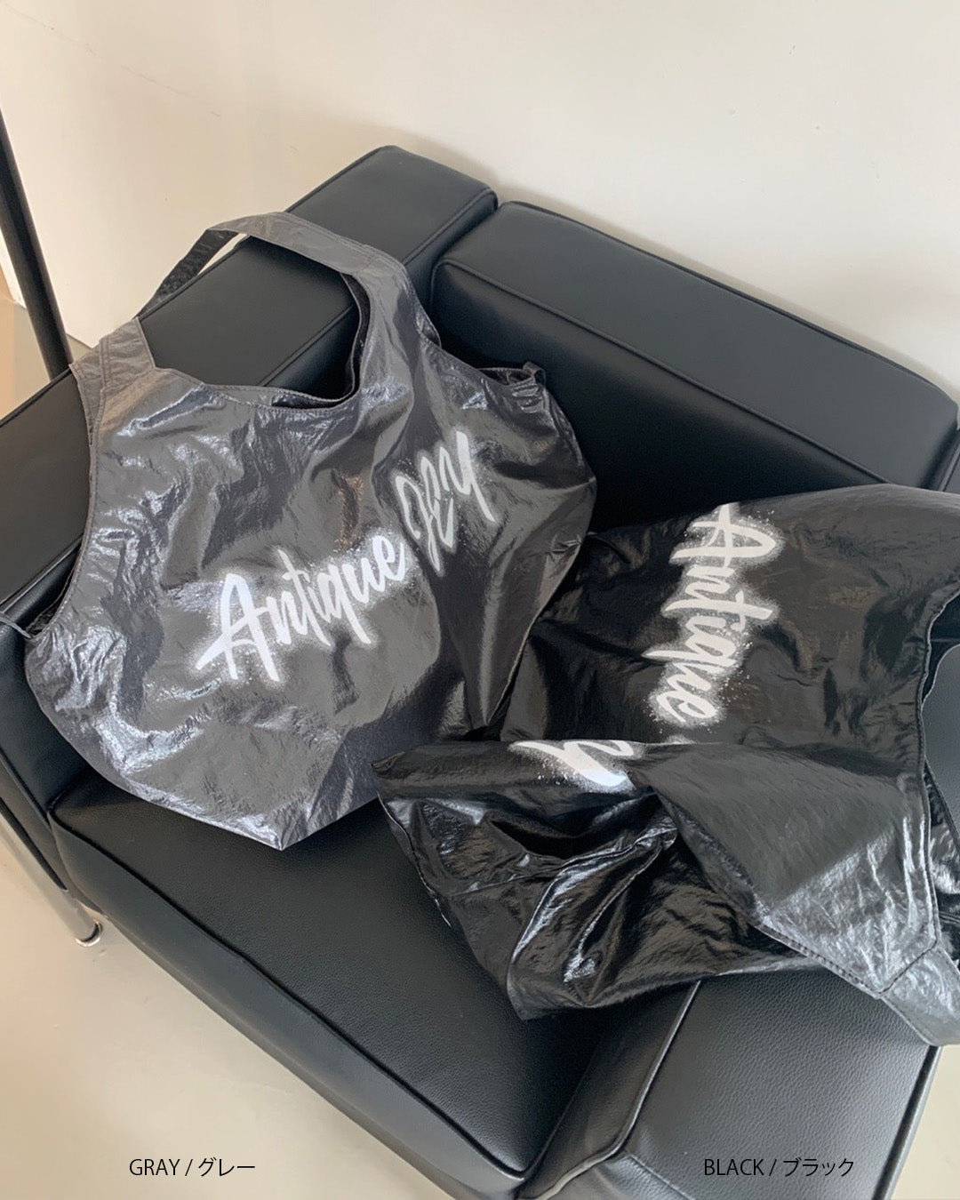 antique JEYロゴ入りビッグトート aj007