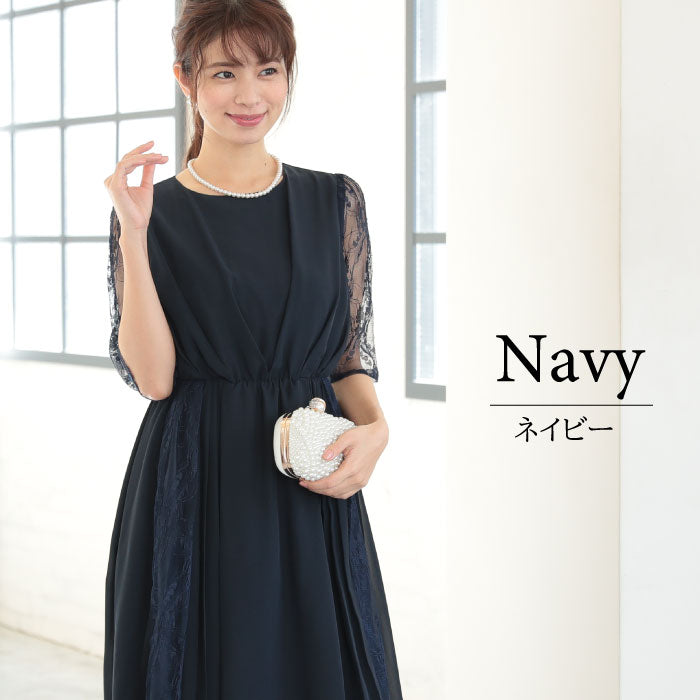 袖あり 二次会 パーティードレス ワンピース ランキング結婚式 韓国 ママコーデ 袖つき おしゃれ かわいい 人気 最新 楽ちん