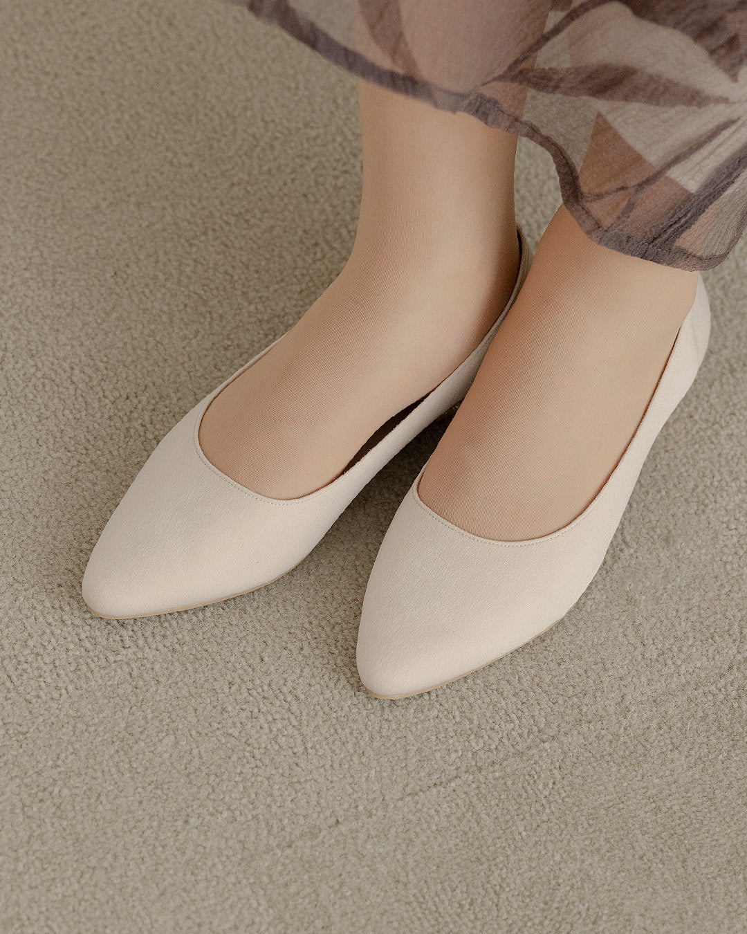 ローヒールパンプス グリッター PL8426