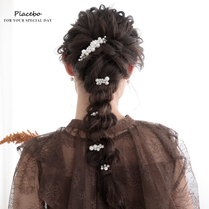 結婚式 ヘアアクセサリー バレッタ かわいい ヘアピン おしゃれ 人気 韓国 ランキング ゴールド 二次会 謝恩会 パーティー ヘアアクセ ヘッドドレス