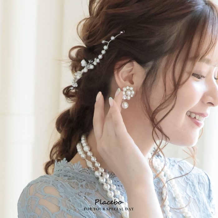 結婚式 おしゃれ ピアス イヤリング 人気 トレンド 韓国 ビジュー パール 二次会 インスタグラマー ゴールド アクセサリー