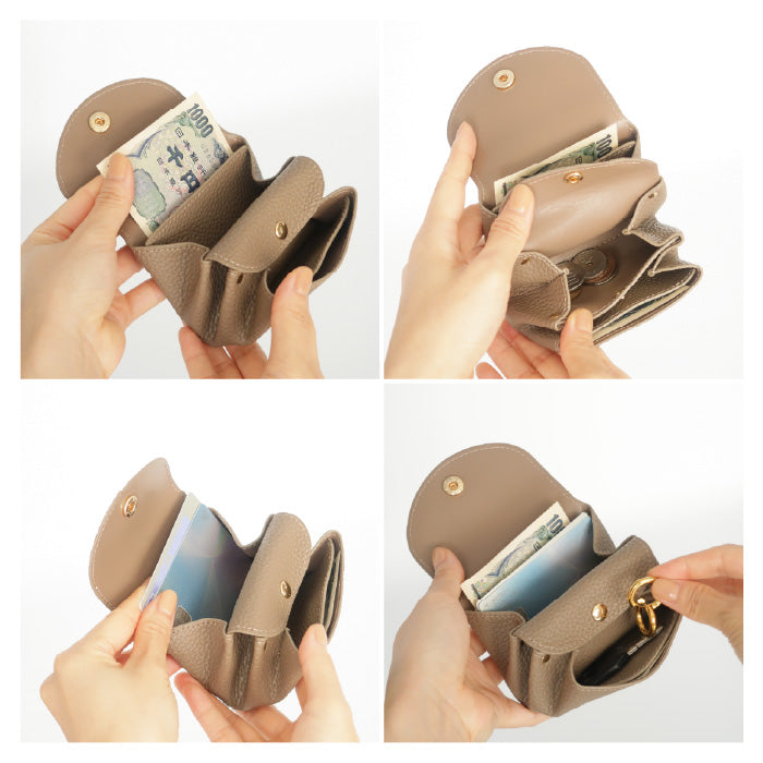 【 ALTROSE 】 レディース ミニ財布 シボ ドーラ rb332403