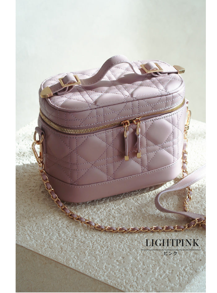 【 ALTROSE 】 キルティング バニティバッグ エレブ rb332975