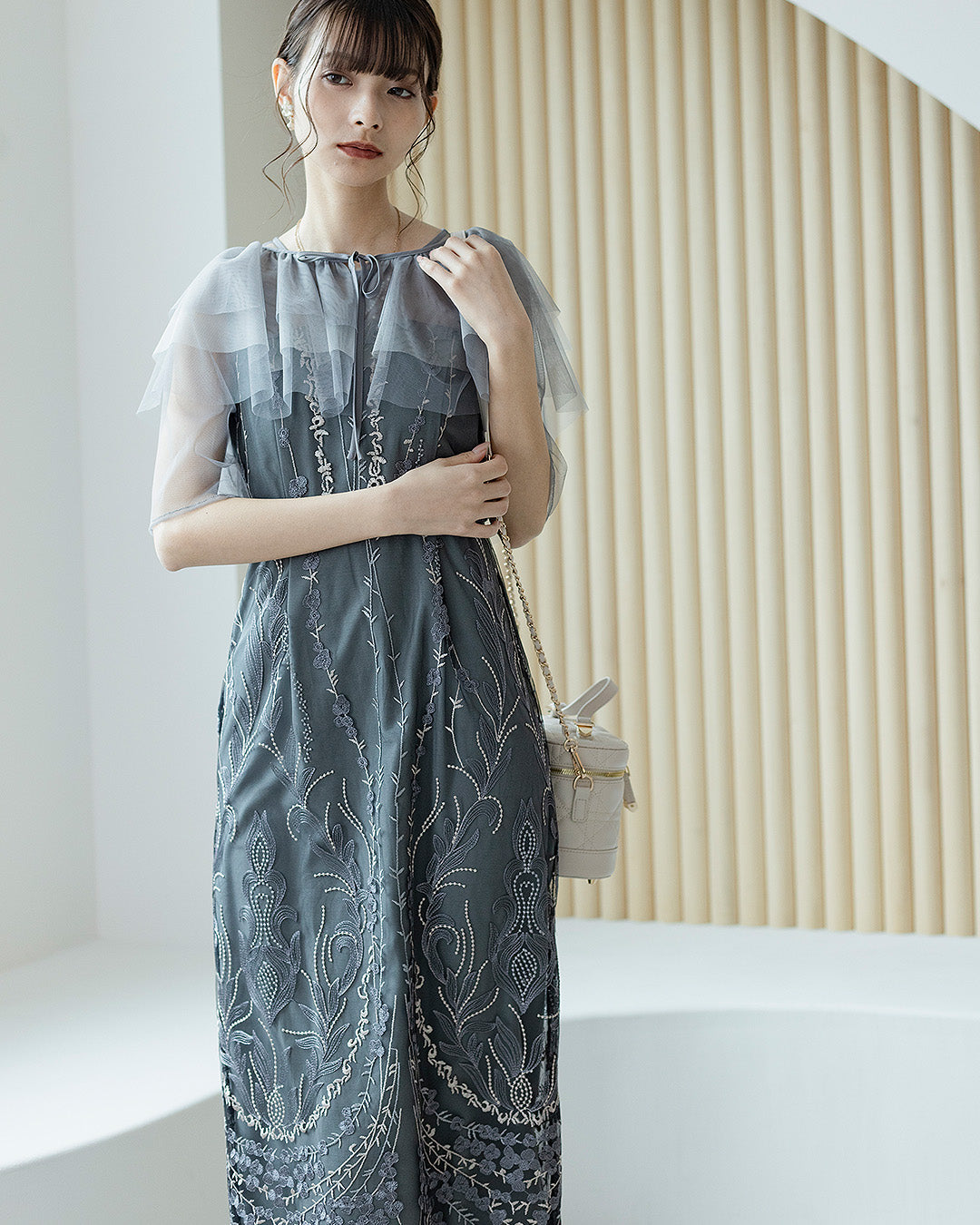 【 ALTROSE 】 キルティング バニティバッグ エレブ rb332975