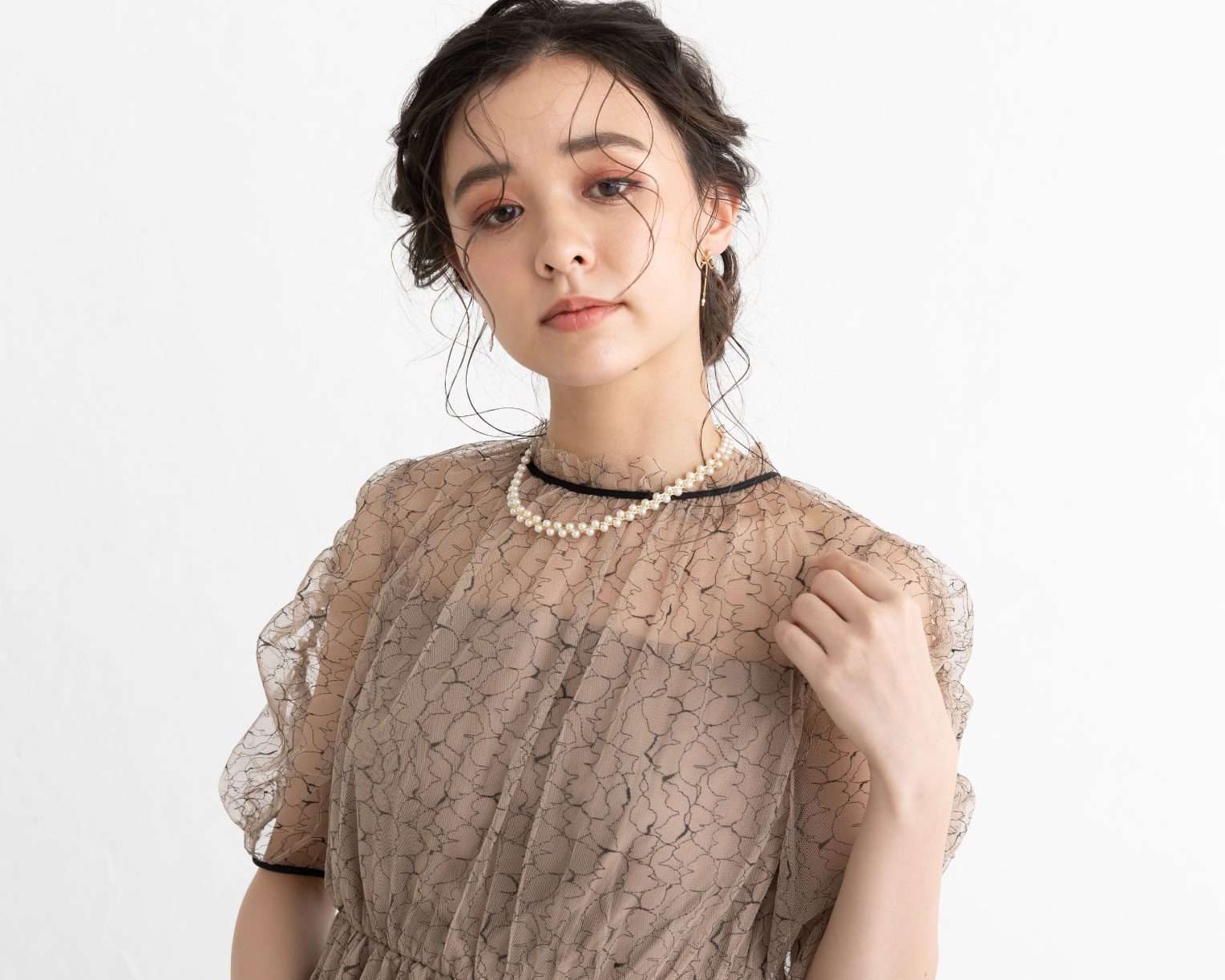 おしゃれ ネックレス かわいい 結婚式 人気 トレンド 二次会 華奢 ゴールド 韓国 インスタグラマー 最新 パール