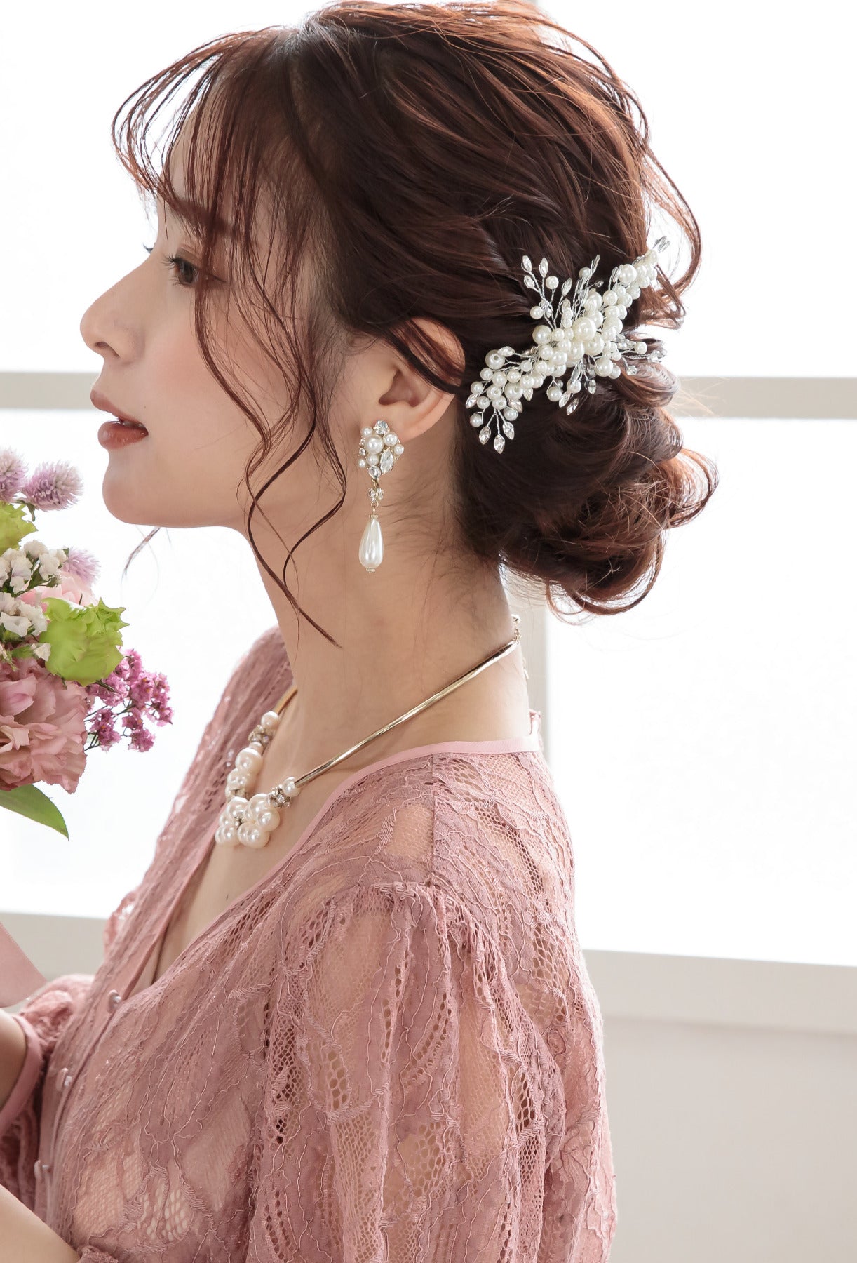 結婚式 おしゃれ ピアス イヤリング 人気 トレンド 韓国 ビジュー パール 二次会 インスタグラマー ゴールド アクセサリー