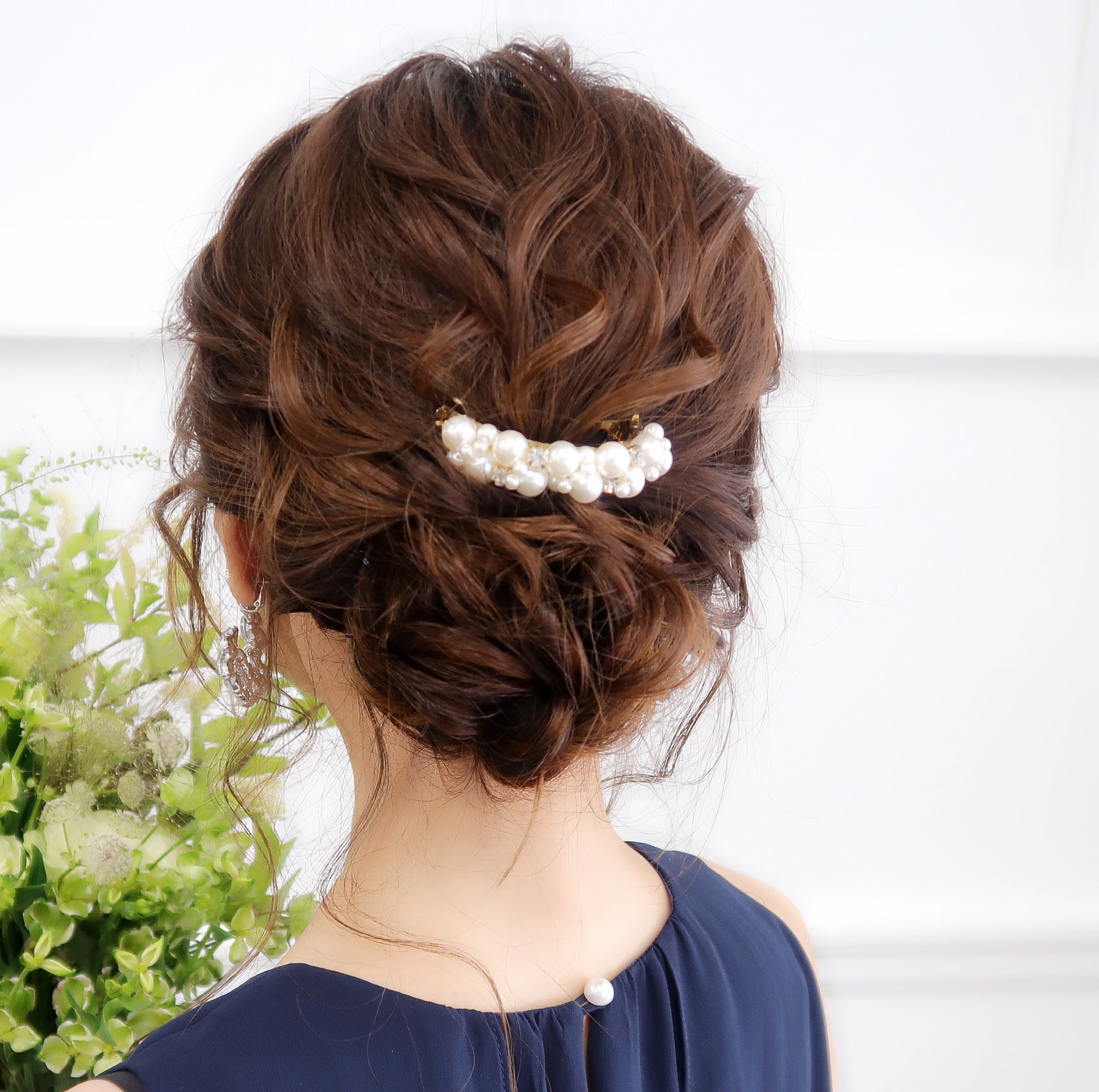 結婚式 ヘアアクセサリー バレッタ かわいい ヘアピン おしゃれ 人気 韓国 ランキング ゴールド 二次会 謝恩会 パーティー ヘアアクセ ヘッドドレス