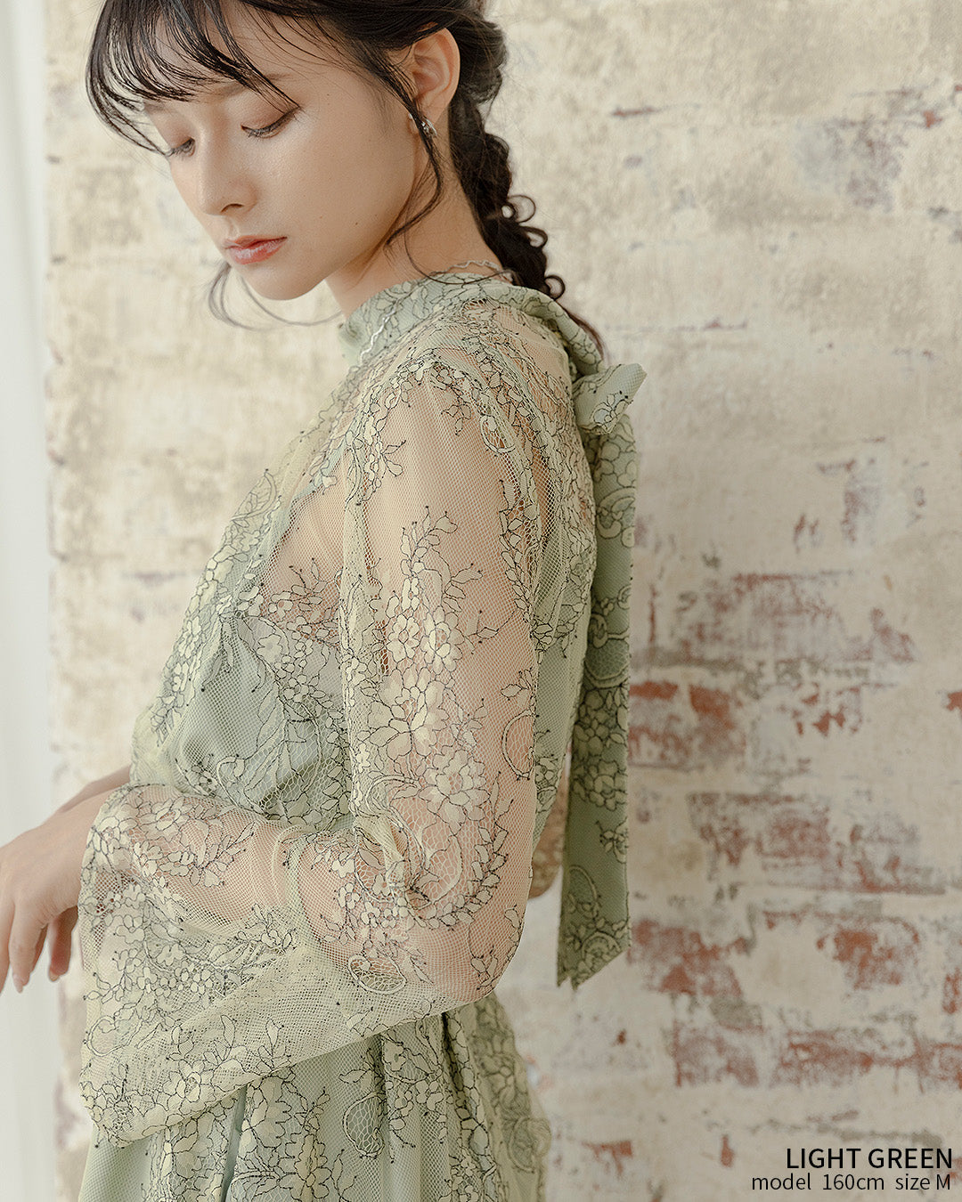 S ～ LL 】大きいサイズ 結婚式 二次会 袖あり人気 ドレス レース