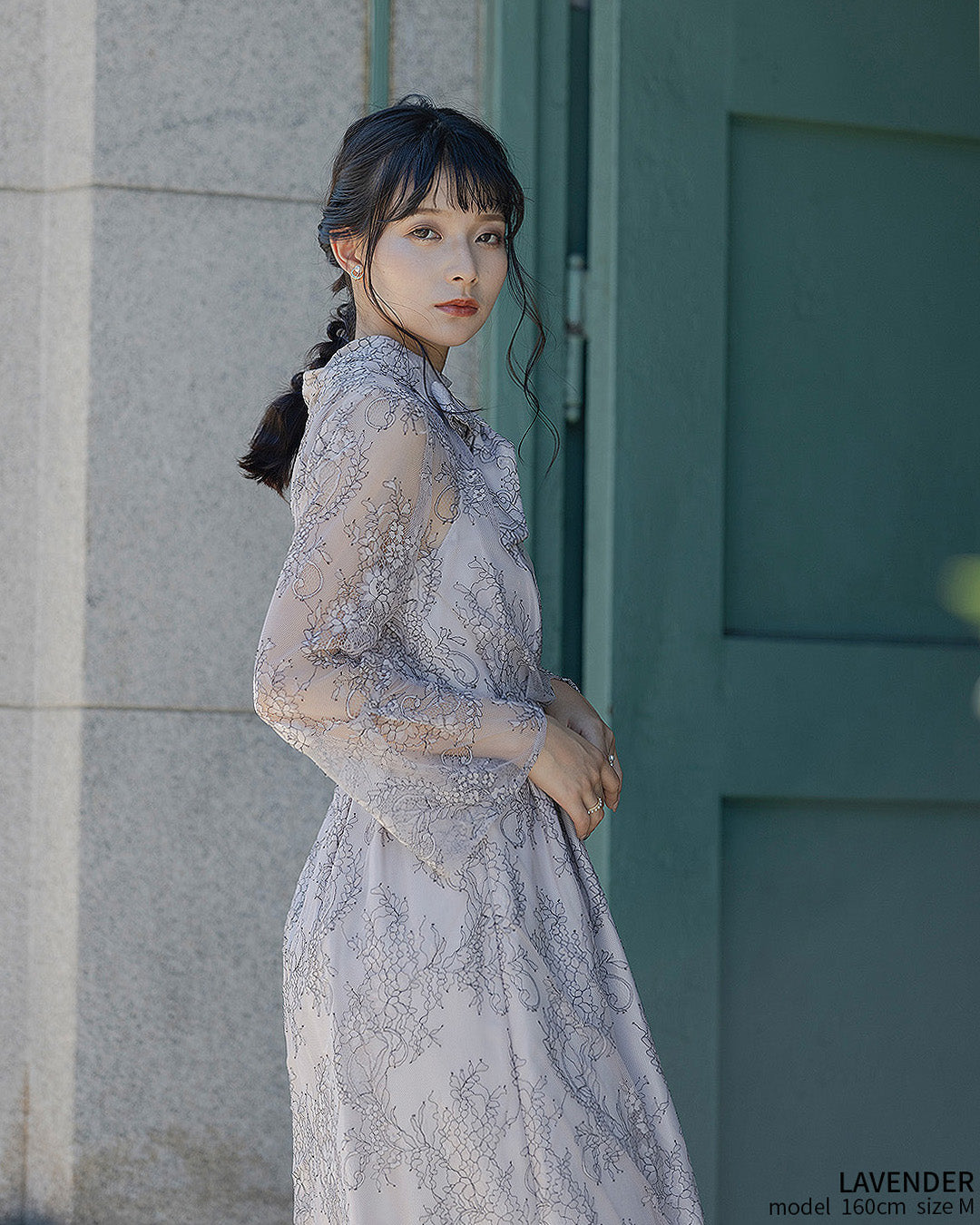 S ～ LL 】大きいサイズ 結婚式 二次会 袖あり人気 ドレス レース