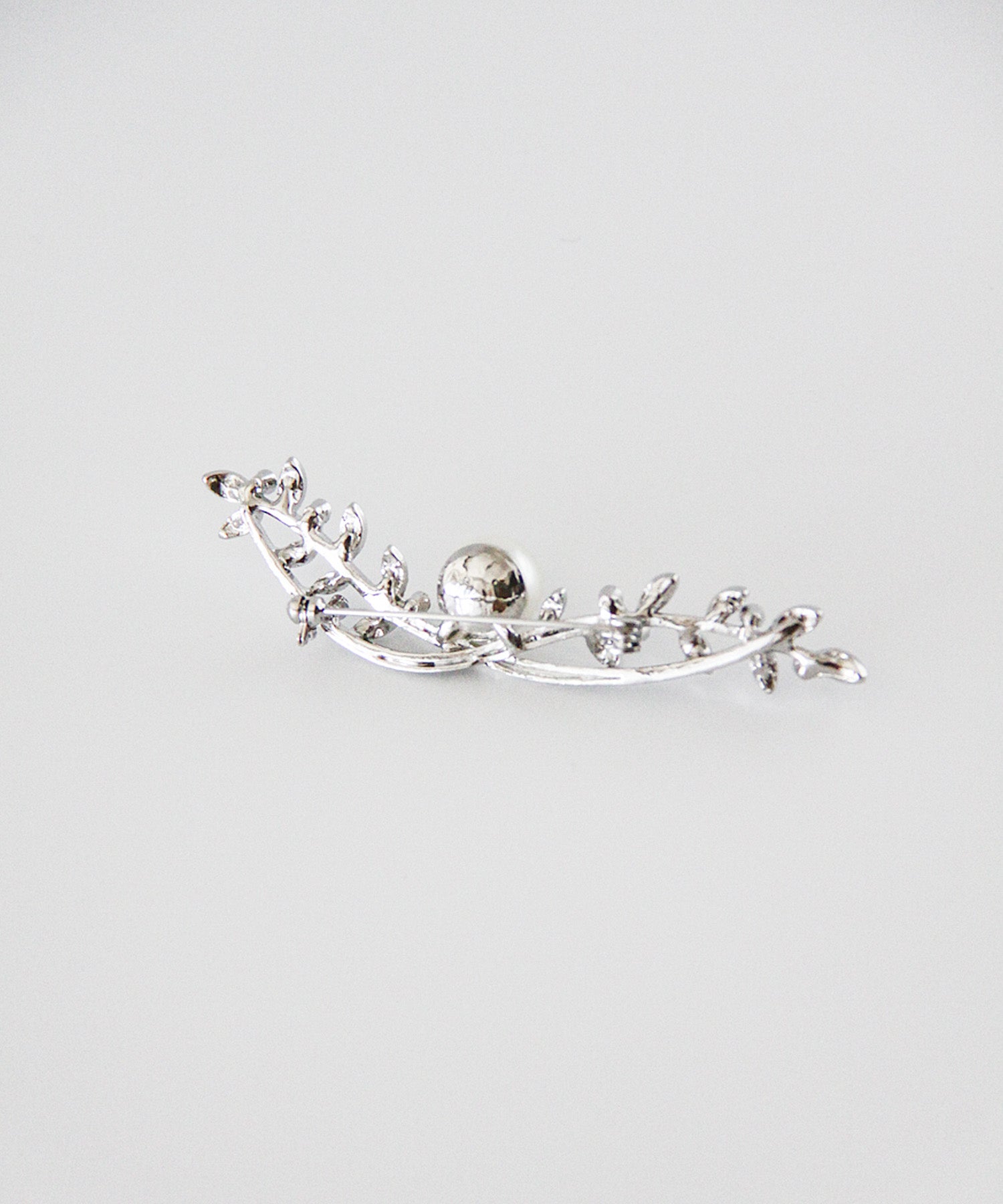 ブローチ2点セット（リーフパール）　56047