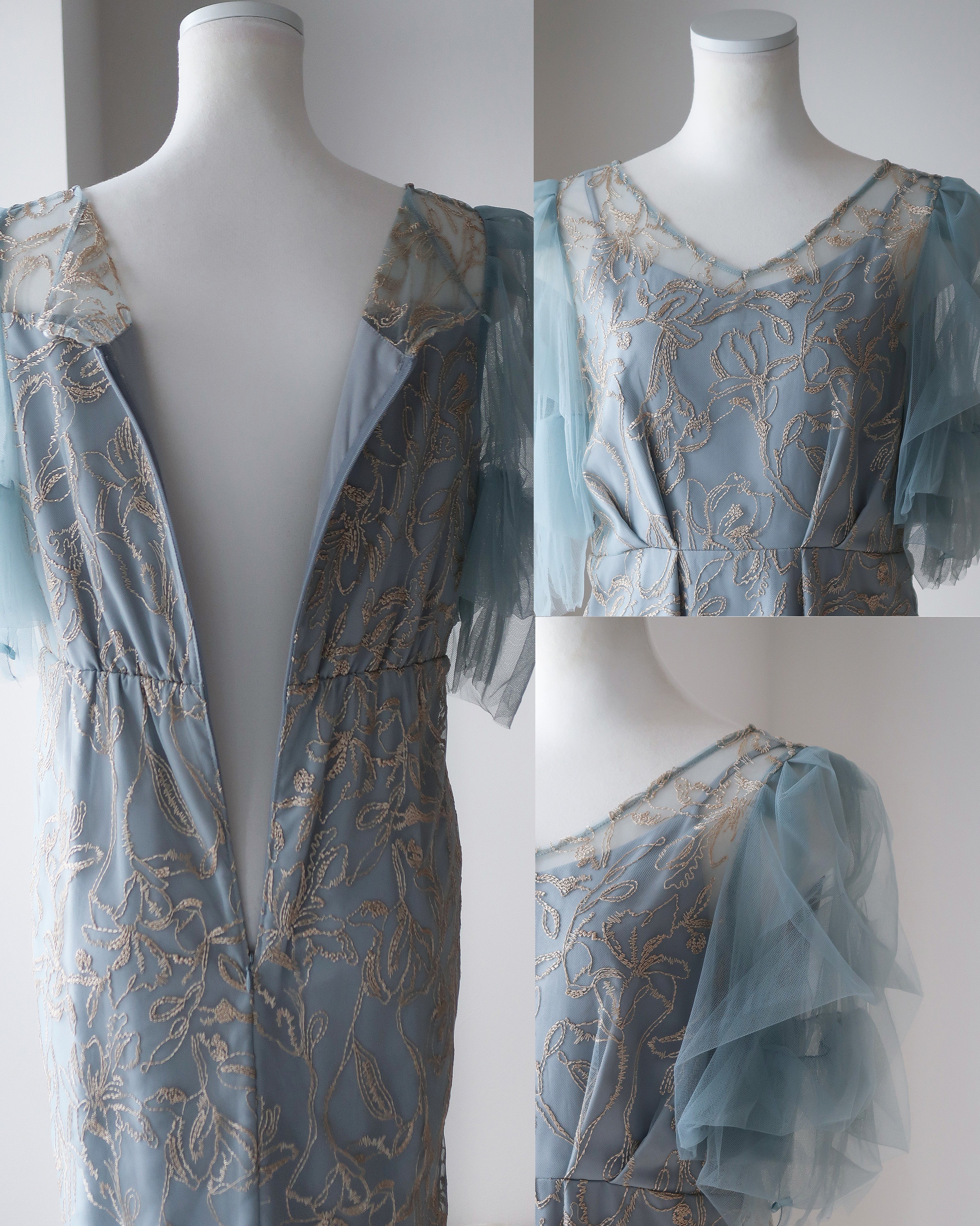 スーツ・フォーマル・ドレス Dorry Doll Fluffy sleeve pencil dress Fluffy sleeve pencil dress|LE'RURE