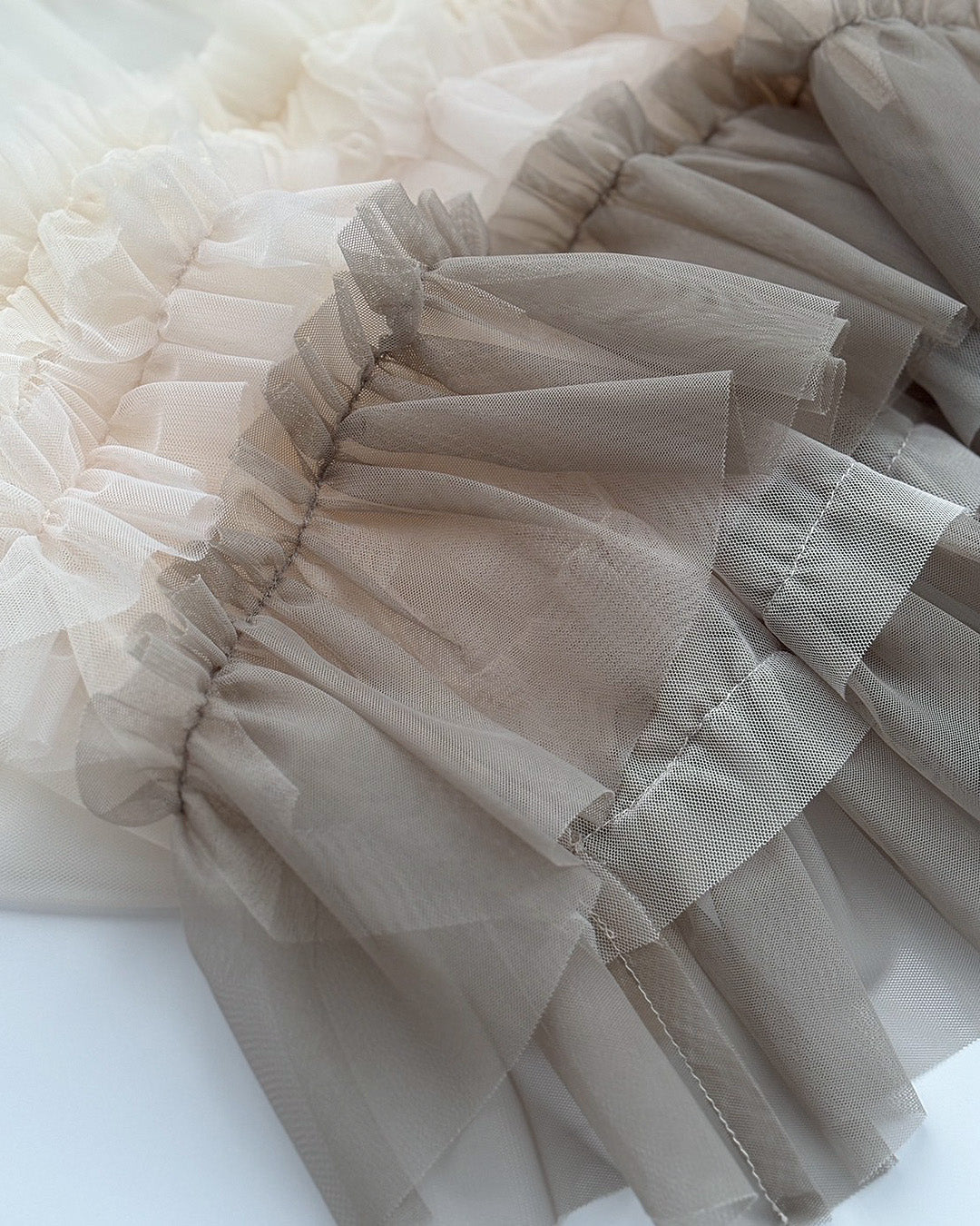 [ Dorry doll ] Ruffle tulle airy dress　9388-YELLOW